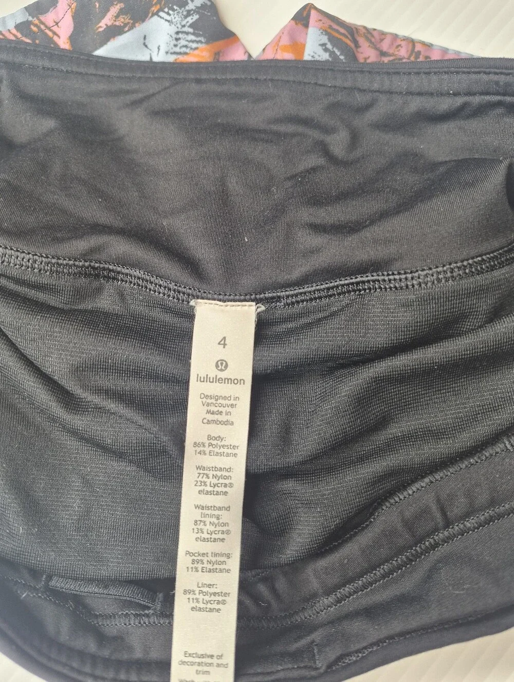 Lululemon Run Times Times Shorts Size 4